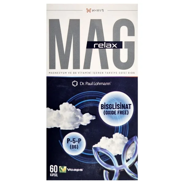 Haver Mag Relax Magnezyum 60 Kapsül - Görsel 2