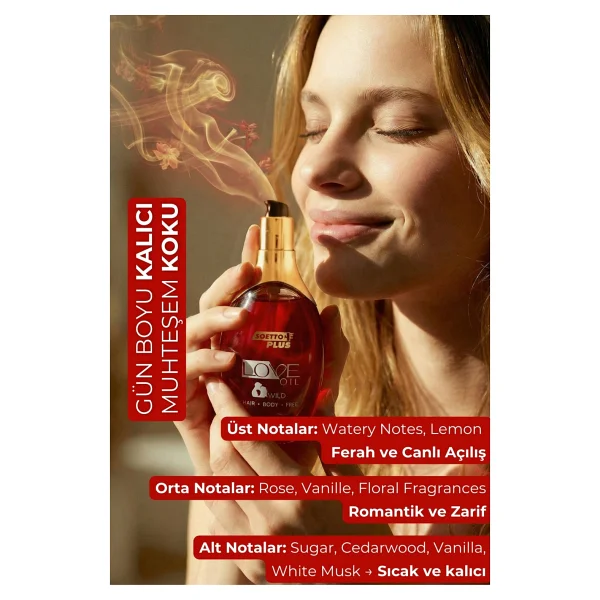 Softto Plus Love Oil 120 ml Saç ve Cilt Bakım Yağı - Görsel 2