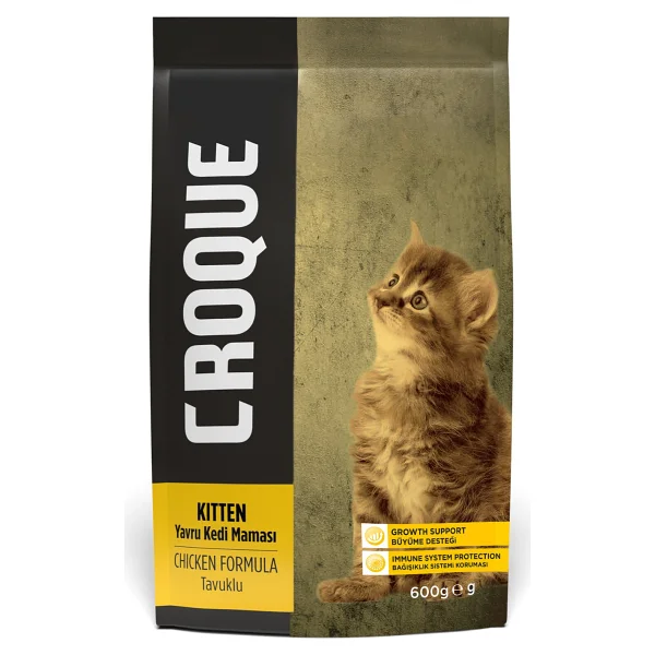 Croque Tavuklu 600 gr Yavru Kedi Maması - Görsel 5