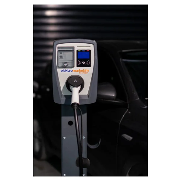 Elektro Marketim EMEV-22-3F32-PT2 22KW 3 Faz Tip Elektrikli Araç Şarj Istasyonu - Görsel 2