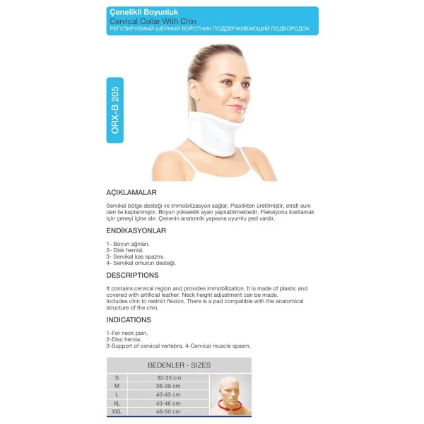 Orlex ORX-B205 Çenelikli Boyunluk - Görsel 3