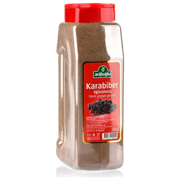 Arifoğlu 500 gr Pet Öğütülmüş Karabiber - Görsel 2