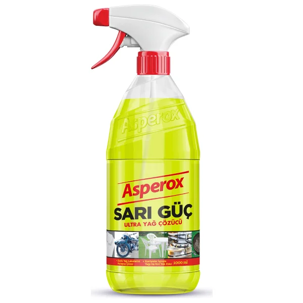 Asperox Sarı Güç Ultra Yağ Çözücü 1 lt - Görsel 4