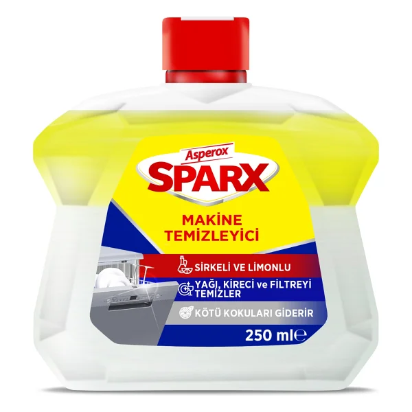 Asperox Sparx Bulaşık Makinesi Temizleyici 250 ml - Görsel 7