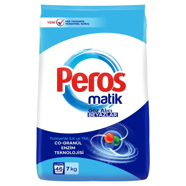 Peros Matik Göz Alıcı Beyazlar 7 kg Toz Deterjan - Görsel 2