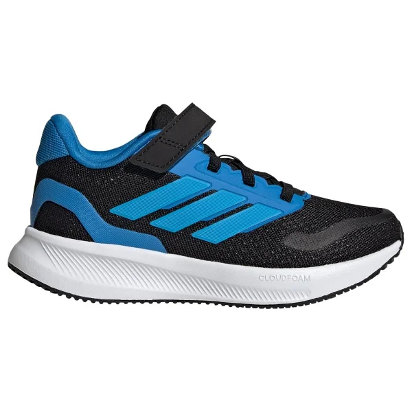 Adidas Runfalcon 5 EL JP5149 Beyaz-Siyah-Yeşil Çocuk Koşu Ayakkabısı - Görsel 6