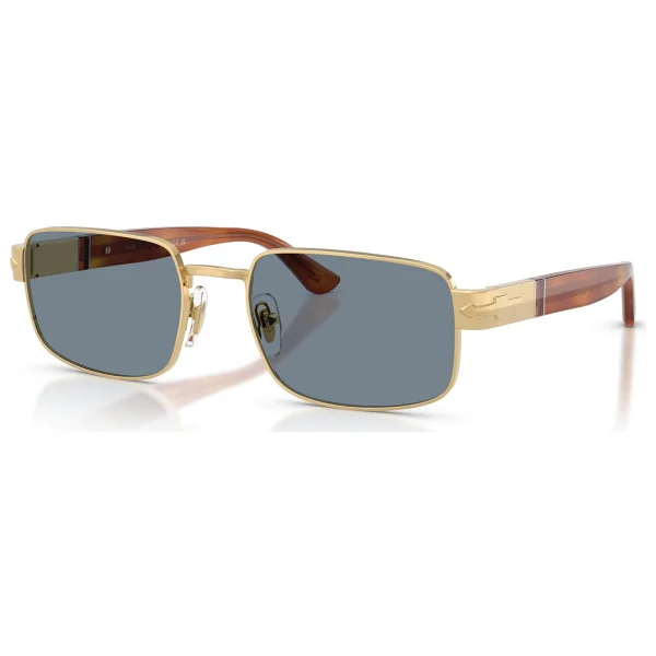 Persol PO1022S 113256 Gold-Light Blue Güneş Gözlüğü - Görsel 2