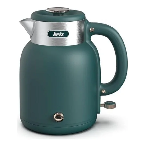 Briz BR1040 Retro 1500 W 1.5 lt Çelik Kettle - Görsel 4