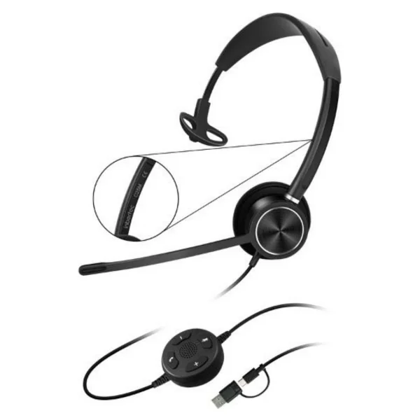 Inbertec C25M Mono Çağrı Merkezi Kulaklığı - Görsel 6