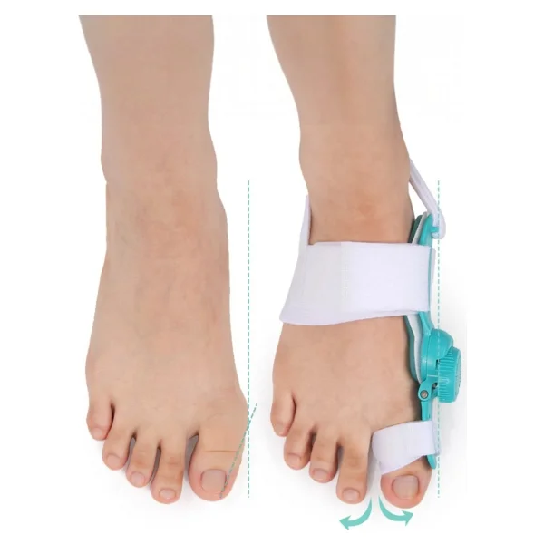 Safestore Halluks Valgus Gece Ateli Ayarlı Ayak Baş Parmak Kemik Düzeltici Başparmak Eğriliği Düzeltme