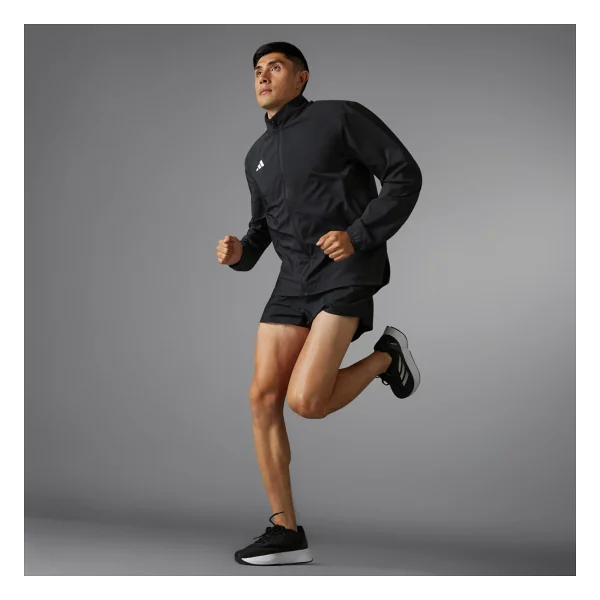 Adidas Adizero Essentials IT7585 Siyah Erkek Rüzgarlık - Görsel 2