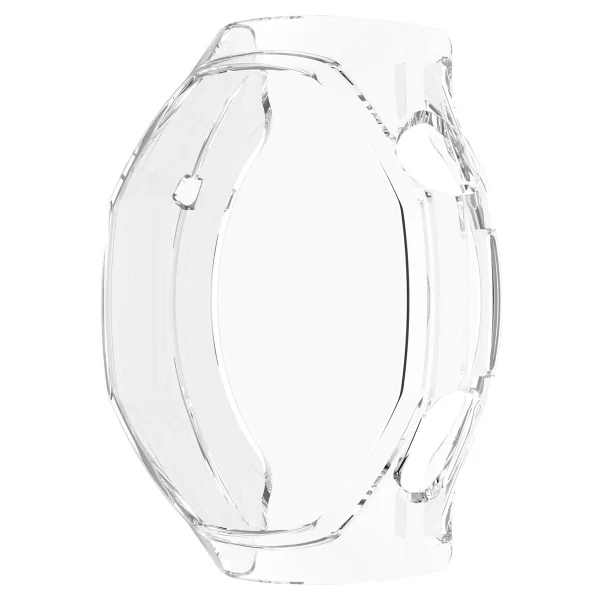 bbtech Huawei Watch GT 6 Pro 46mm Uyumlu Şeffaf Silikon Kasa Koruyucu TPU Esnek Yumuşak Koruyucu - Görsel 4