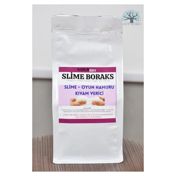 Naturrio Slime ve Oyun Hamuru Için Boraks 810 gr - Slime Yapım Malzemesi - Görsel 2