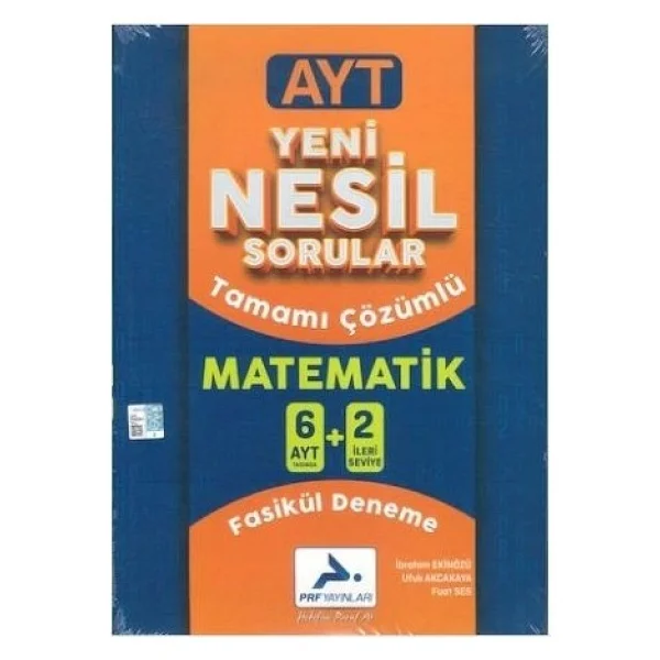 Paraf Yayınları AYT 6+2 Matematik Fasikül Deneme - Görsel 6