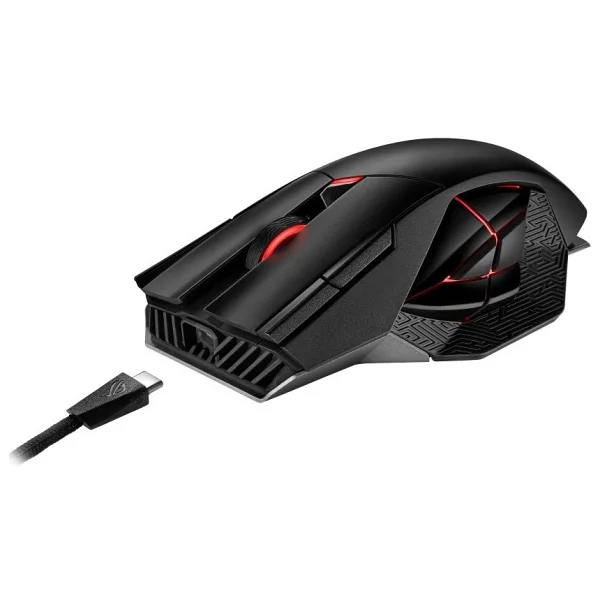 Asus ROG Spatha X RGB Optik Kablolu/Kablosuz Oyuncu Mouse - Görsel 3