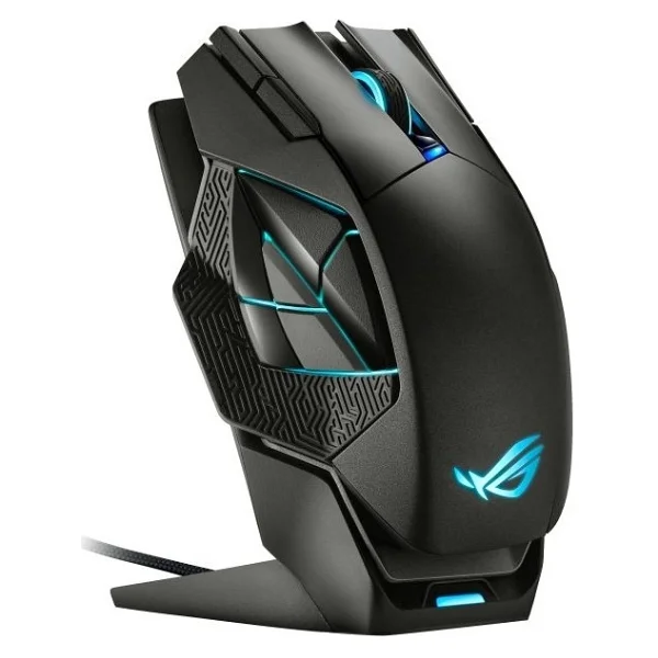 Asus ROG Spatha X RGB Optik Kablolu/Kablosuz Oyuncu Mouse - Görsel 4