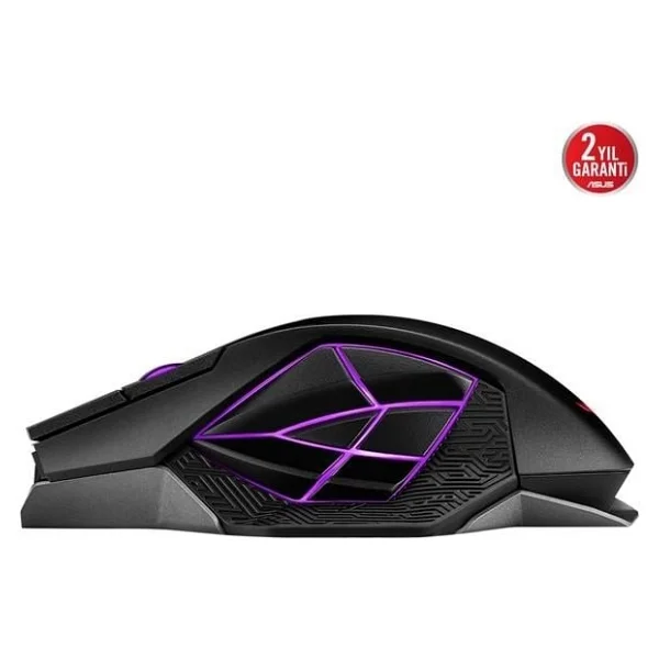 Asus ROG Spatha X RGB Optik Kablolu/Kablosuz Oyuncu Mouse - Görsel 7