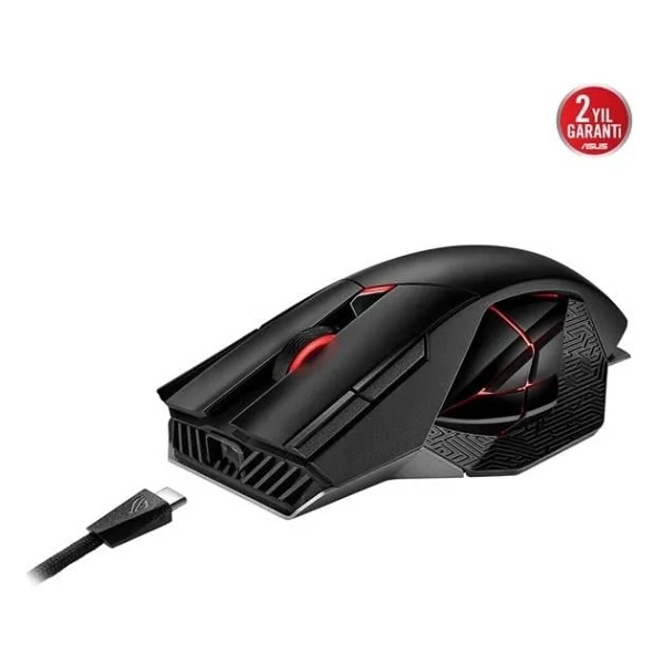 Asus ROG Spatha X RGB Optik Kablolu/Kablosuz Oyuncu Mouse - Görsel 9