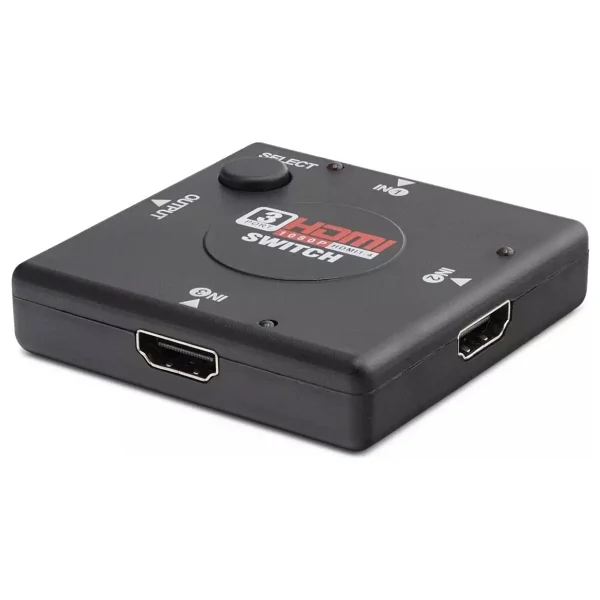 Hdmı Switch 3 Giriş 1 Çıkış 1080P 3 Port Hdx1309 - Görsel 2