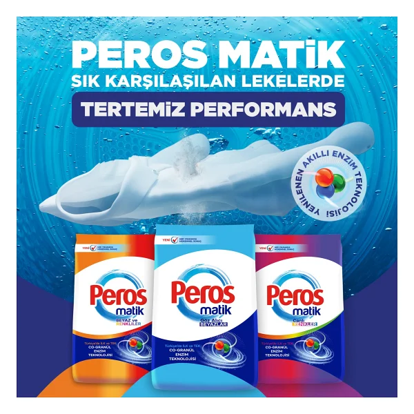 Peros Matik Canlı Renkler 7 kg Toz Deterjan - Görsel 7