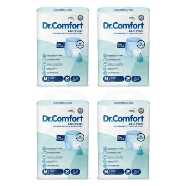 Dr.Comfort Emici Külot Orta Boy M 30'lu 4 Adet Hasta Bezi - Görsel 2