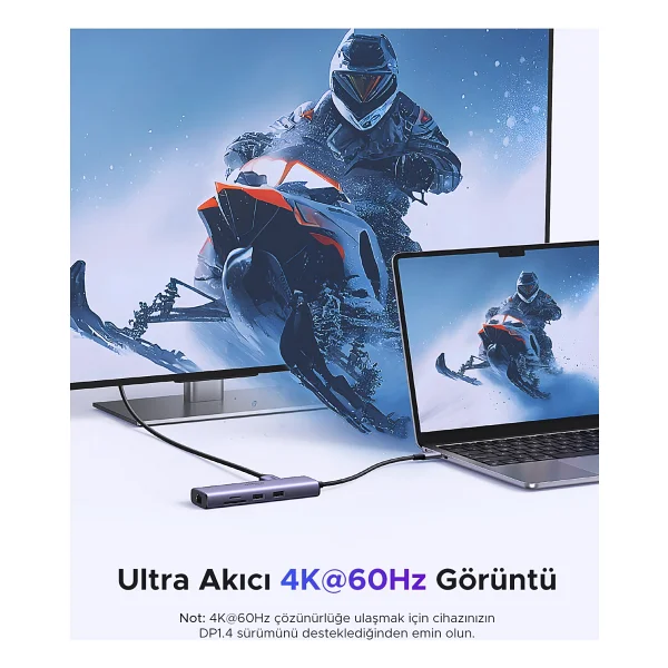 Ugreen 60515 Laptop Docking Station - Görsel 8