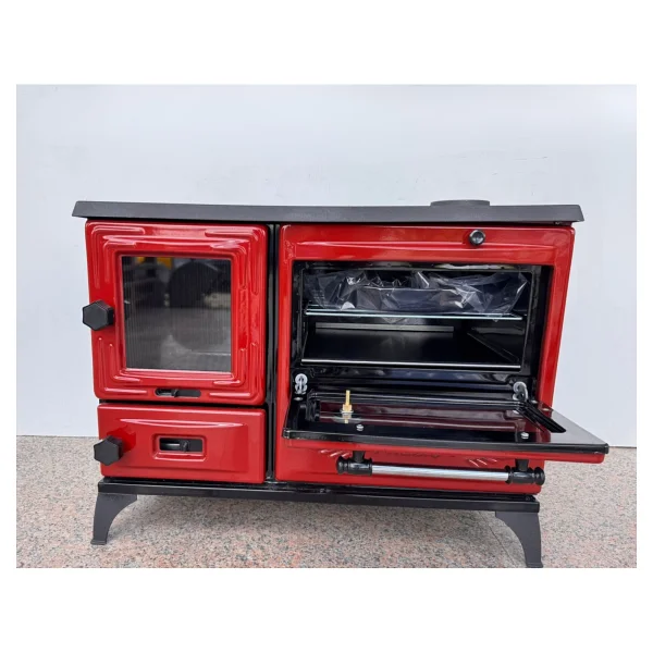 MF079 Dorello Kuzine Soba Kırmızı - 40 cm Fırınlı, Aden Model - Görsel 4