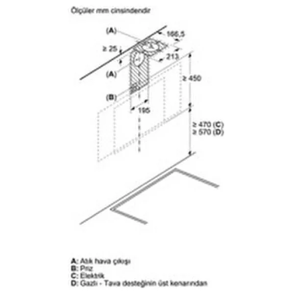 Bosch DWK97PJ70T Antrasit Duvar Tipi Davlumbaz - Görsel 8
