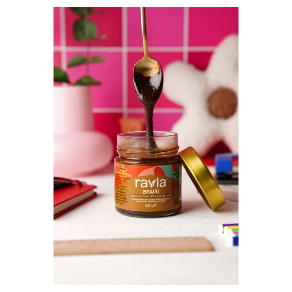 Ravla Bravo İğde Unlu Tahin Pekmez Karışımı 230 gr - Görsel 5