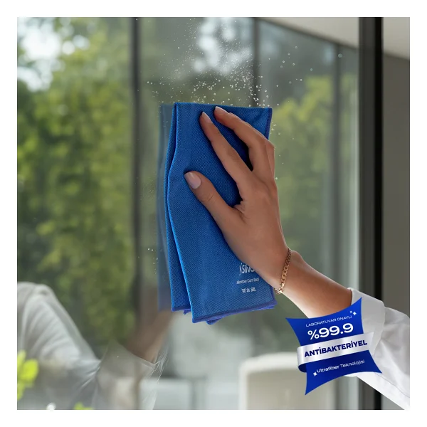 Silva Ultrafiber Premium 3'lü Cam Bezi (40x40 cm) - Görsel 6