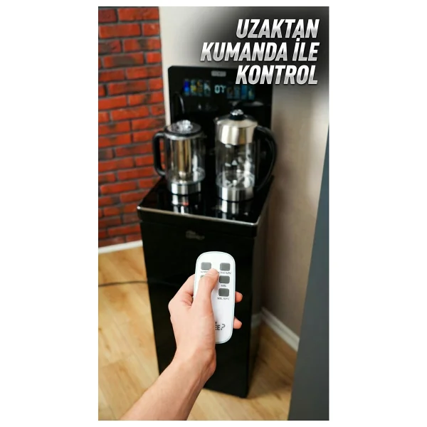 Tea Or Coffee 5 farklı İçecek Tek Makinede! Çay, Türk Kahvesi, FiltreKahve, Soğuk Su ve Sıcak Su - Akıllı Su Sebili - Çay Kahve Makinesi - Görsel 5