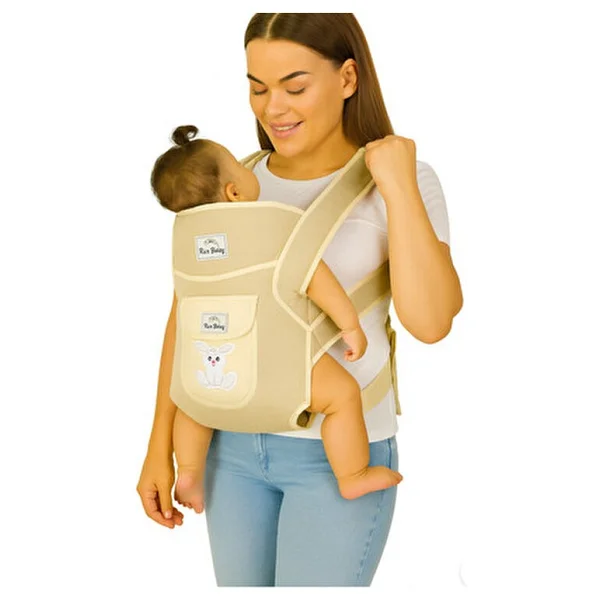 Rain Baby Bebek Kanguru Taşıma Çantası Ergonomik Rahat Taşıyıcı Ön Koltuk - Görsel 8