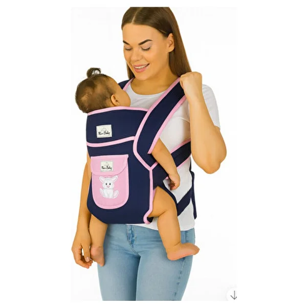 Rain Baby Bebek Kanguru Taşıma Çantası Ergonomik Rahat Taşıyıcı Ön Koltuk - Görsel 3