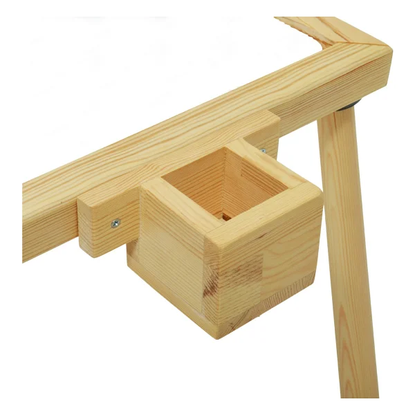 Joy Kids Toy Rulo Aparatlı Doğal Ahşap Duyusal Çocuk Aktivite Masası Oyun Masası 1 Adet Ayı Sandalye - Görsel 6