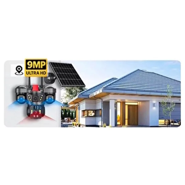 O-Kam 8050 9 MP Solar Güneş Enerjili Güvenlik Kamerası - Görsel 8