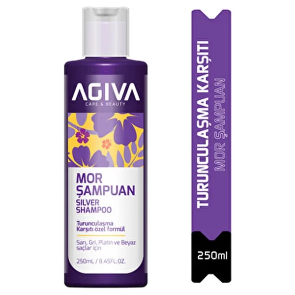 Agiva Turunculaşma Karşıtı 250 ml Mor Şampuan - Görsel 6