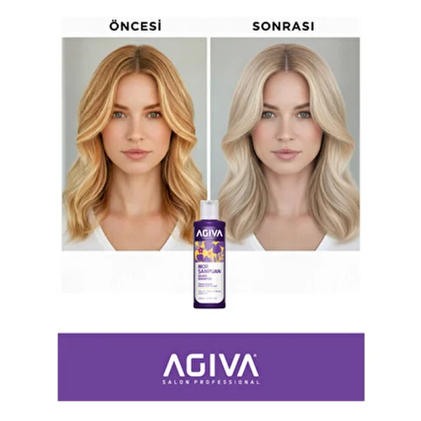 Agiva Turunculaşma Karşıtı 250 ml Mor Şampuan - Görsel 5