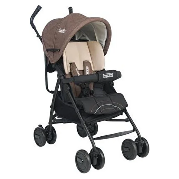 Tommybaby Caprice Kahverengi Baston Bebek Arabası - Görsel 4