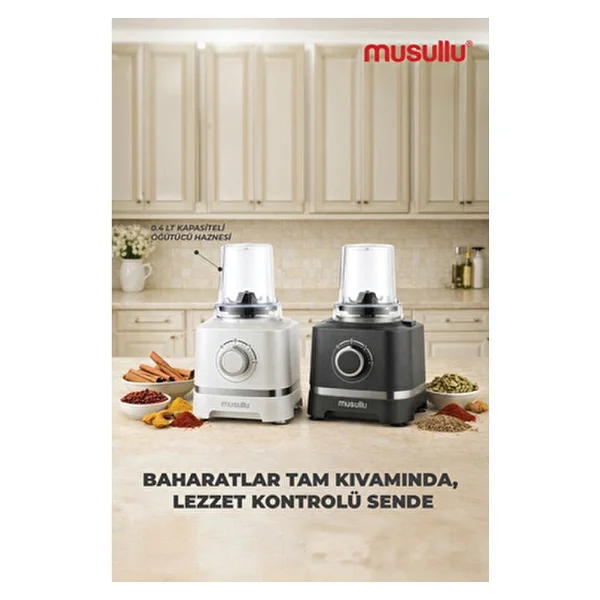 Musullu MSL-2034 10in1 2000 W Mutfak Robotu - Görsel 4