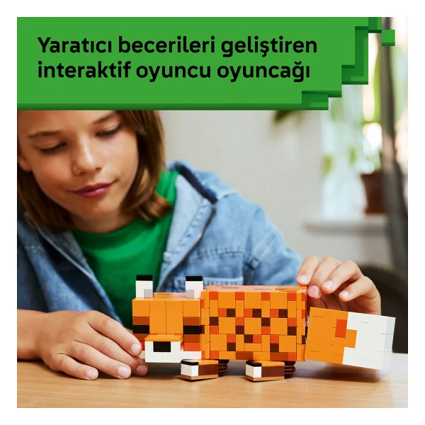 Lego 21588 Minecraft Tilki - Görsel 7