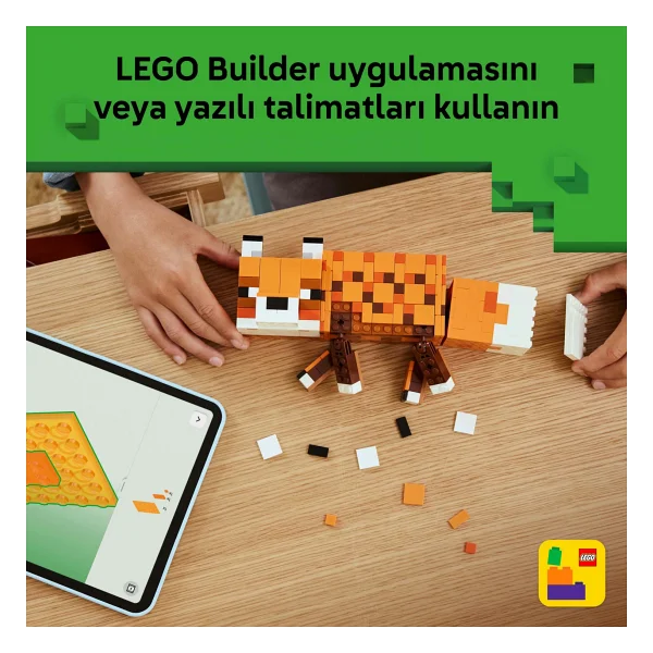 Lego 21588 Minecraft Tilki - Görsel 9