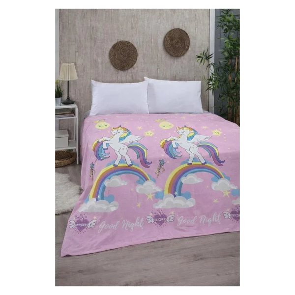 Mulberry Unicorn Gökkuşağı Tek Kişilik Pike - Görsel 3