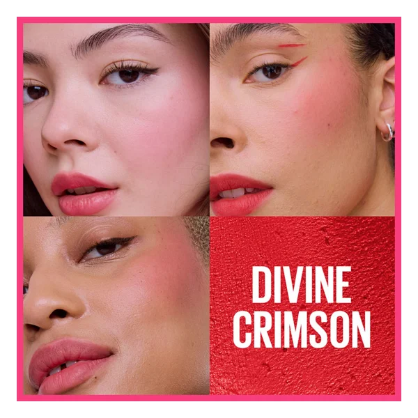 Maybelline New York Cloudtopia Mat Divine Crimson Köpük Allık - Görsel 5