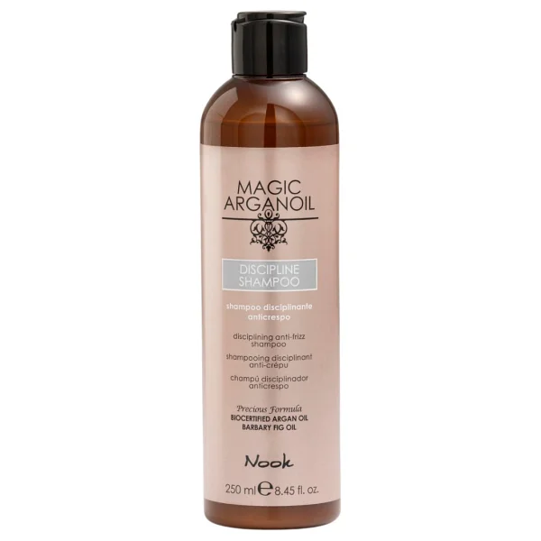 Nook Magic Argan Oil Discipline Elektriklenme Karşıtı Şampuan 250 ml - Görsel 4