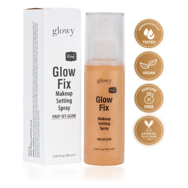 Glowy Makyaj Sabitleyici Sprey Glow Fix 100ml - Görsel 2