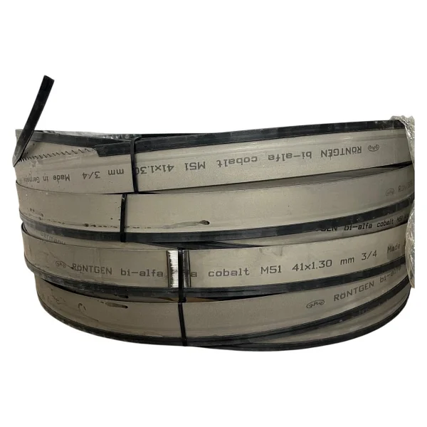 Röntgen 7,10X41x1,3 Bimetal Şerit Testere 2/3 Diş - M-42 - Görsel 3