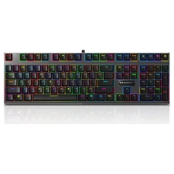 Rapoo V700RGB RGB US Layout Kablolu Mekanik Oyuncu Klavyesi - Görsel 3