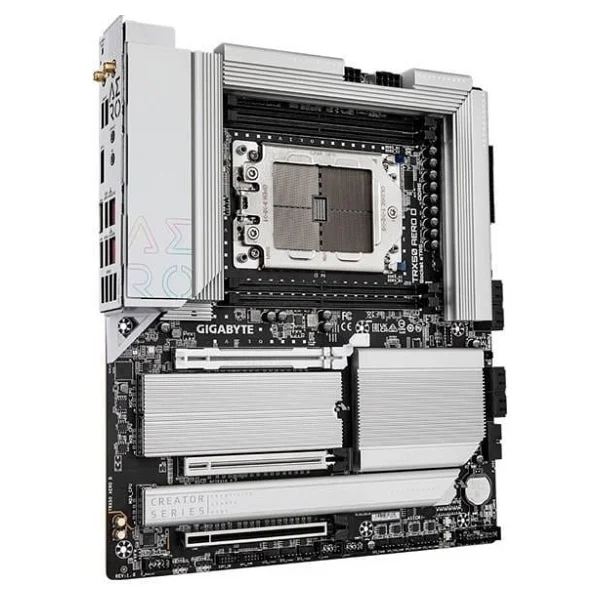 Gigabyte TRX50 AERO D Wi-Fi AMD sTR5 DDR5 E-ATX Anakart - Görsel 4