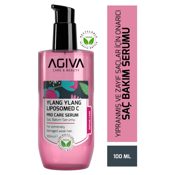 Agiva Ylang Ylang Liposom C 100 ml Saç Serumu - Görsel 10