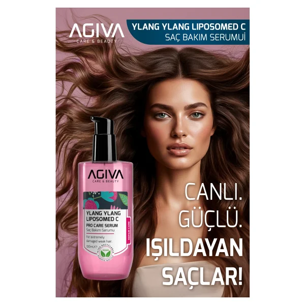 Agiva Ylang Ylang Liposom C 100 ml Saç Serumu - Görsel 7